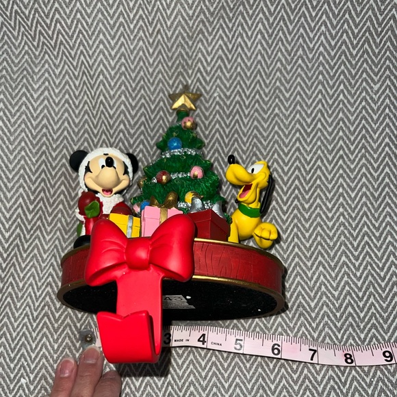 Disney Mickey and Pluto Stocking Holder Hanger Christmas - Picture 6 of 6